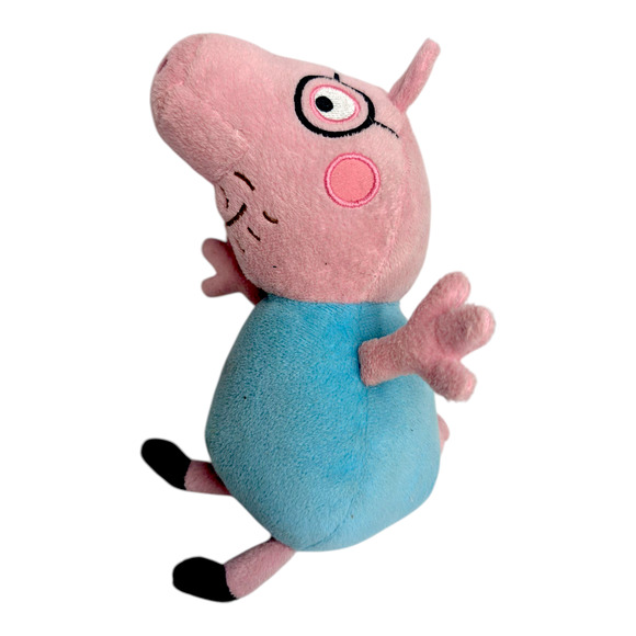Peppa Pig Family Plush Stuffed Animal Set of 4 Mommy Daddy Peppa & George - Picture 2 of 8